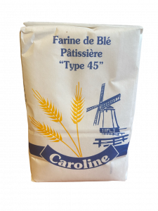 Farine de blé pâtissière T45 - CAROLINE - 1 kg