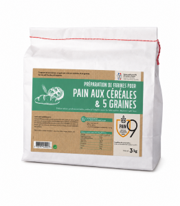 Farines pour PAIN CÉRÉALES & 5 GRAINES - 3 kg