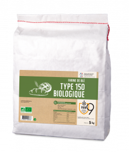 Farine de blé T150 BIO - 5 kg