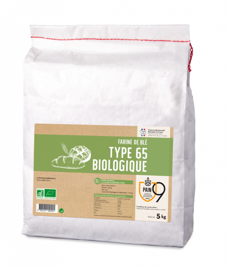 Farine de blé T65 BIO - 5 kg