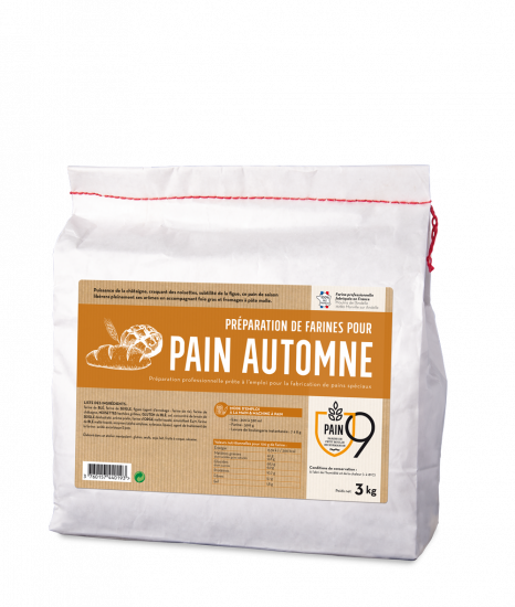 Farines pour pain d’AUTOMNE - 3 kg