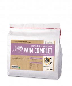 Farines pour pain COMPLET - 3 kg